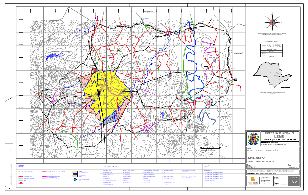 Anexo V Sistema De Estradas Municipais E - 250.000