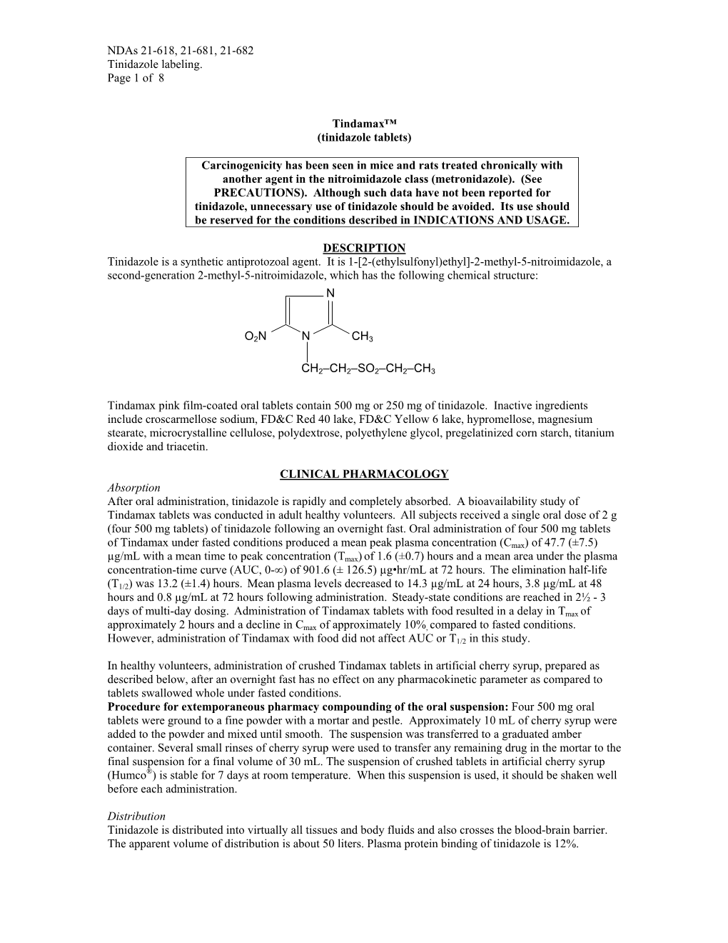 NDA Approval Letter