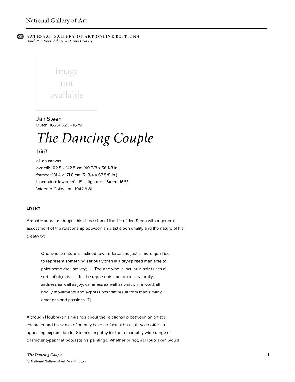 The Dancing Couple