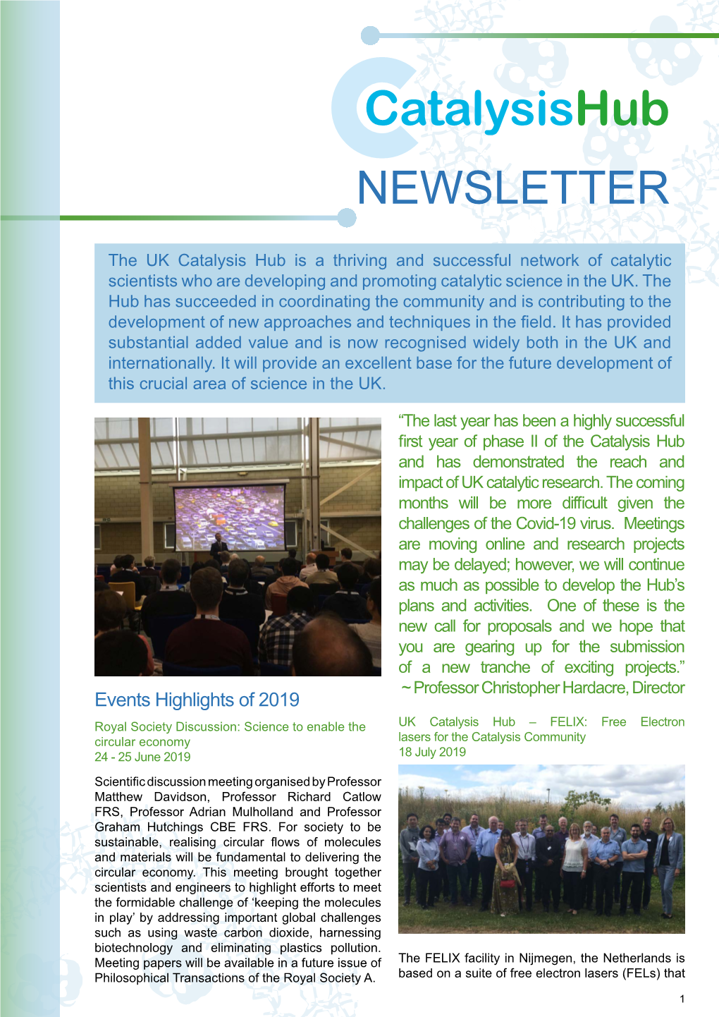 To Read Or Download the Newsletter