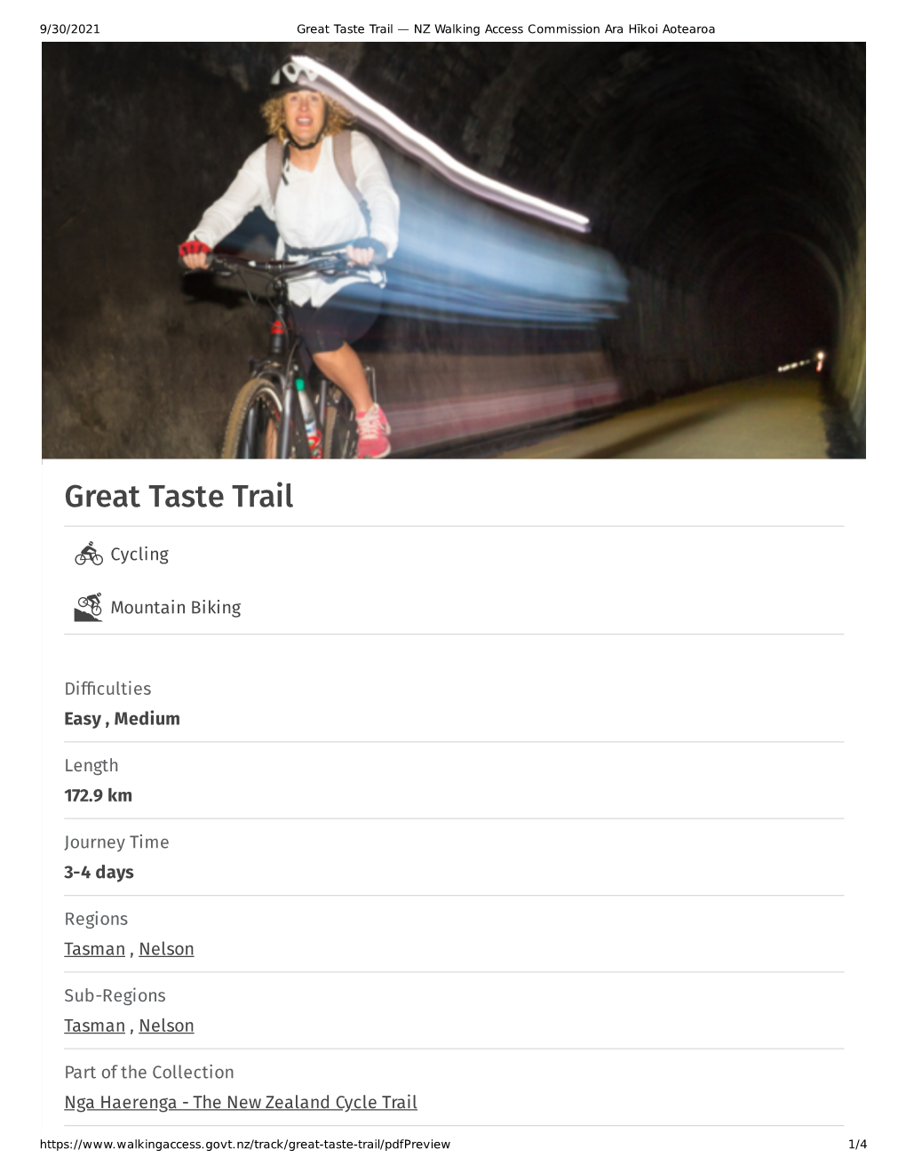 Great Taste Trail — NZ Walking Access Commission Ara Hīkoi Aotearoa