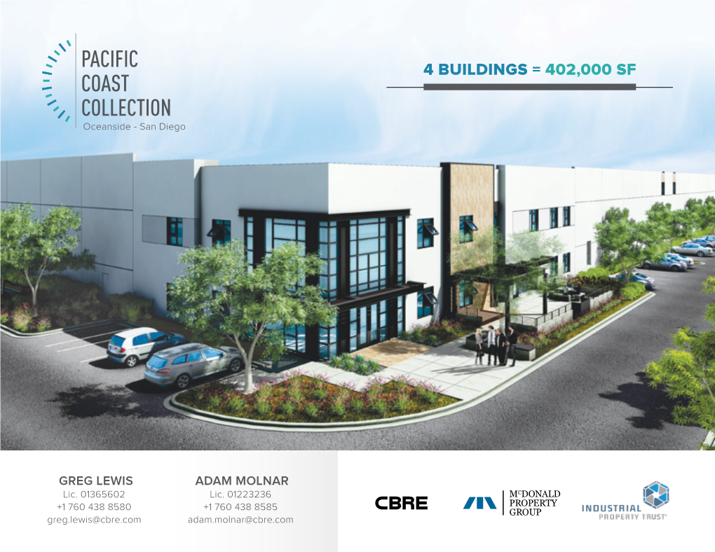 4 Buildings = 402,000 Sf