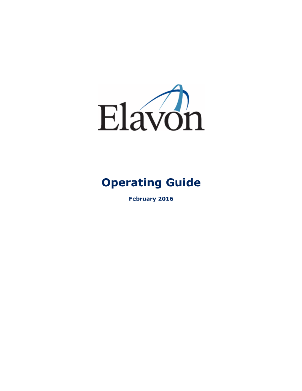 Operating Guide