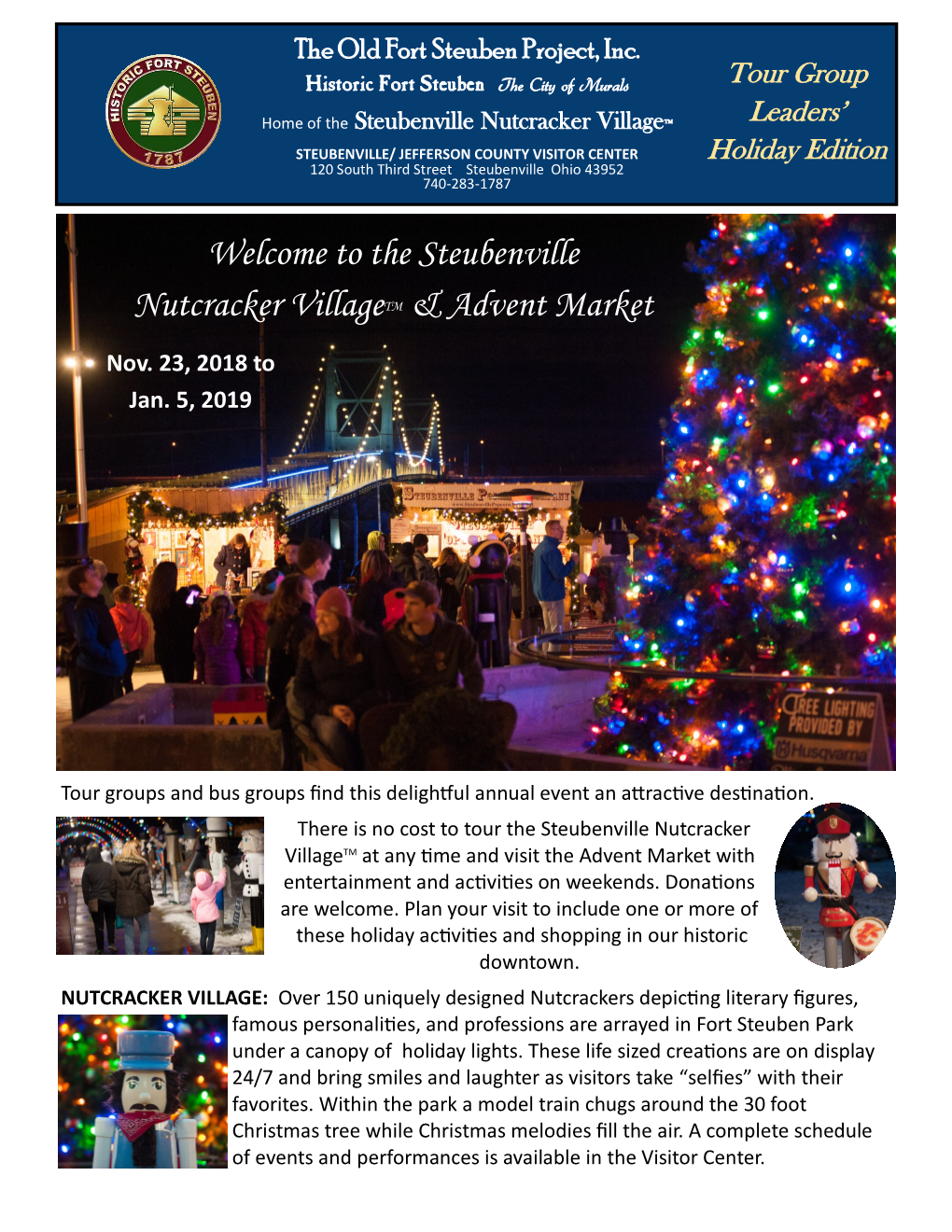 The Steubenville Nutcracker Villagetm & Advent Market