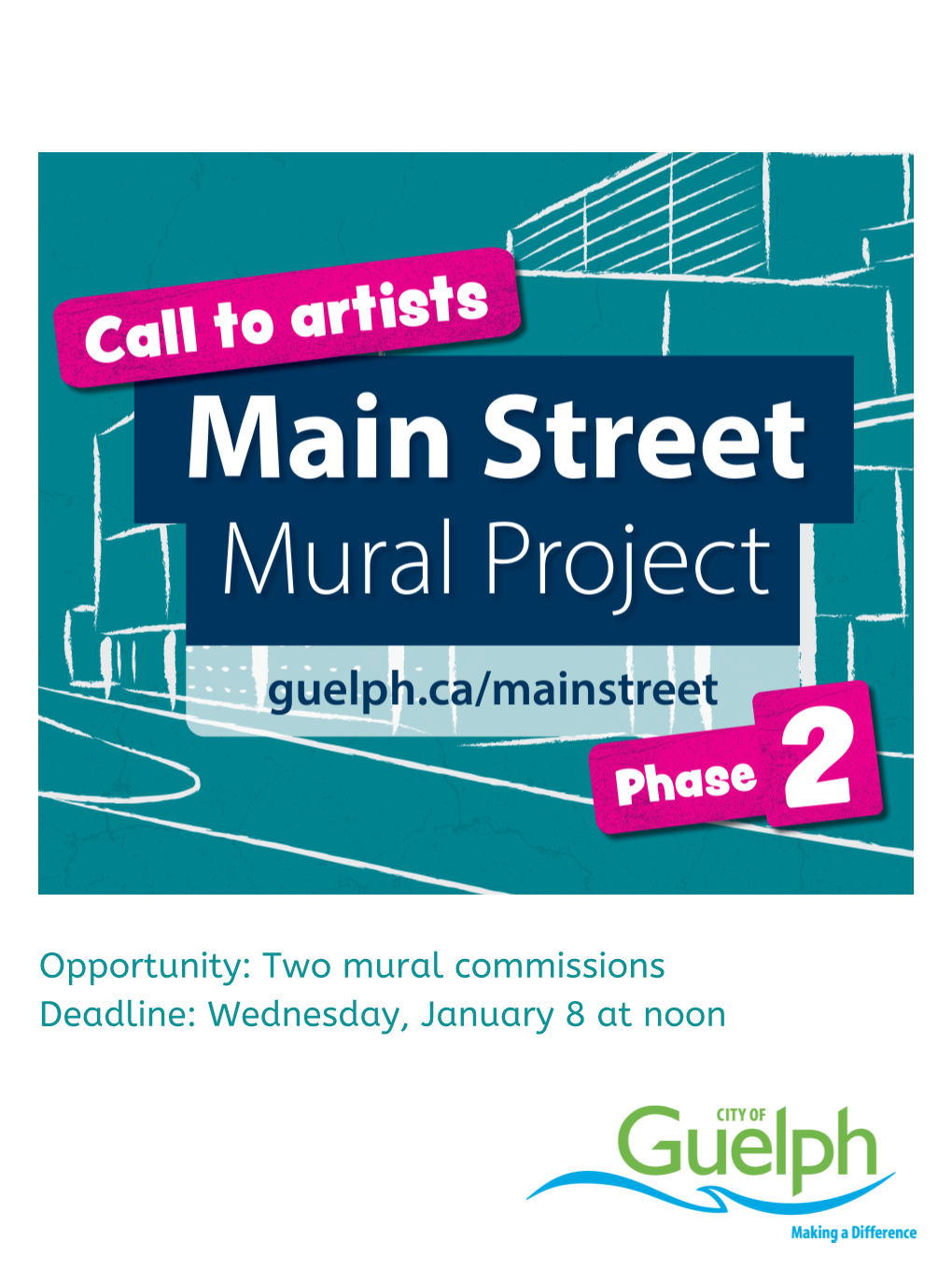 Call to Artists: Main Street Mural Project – Phase 2