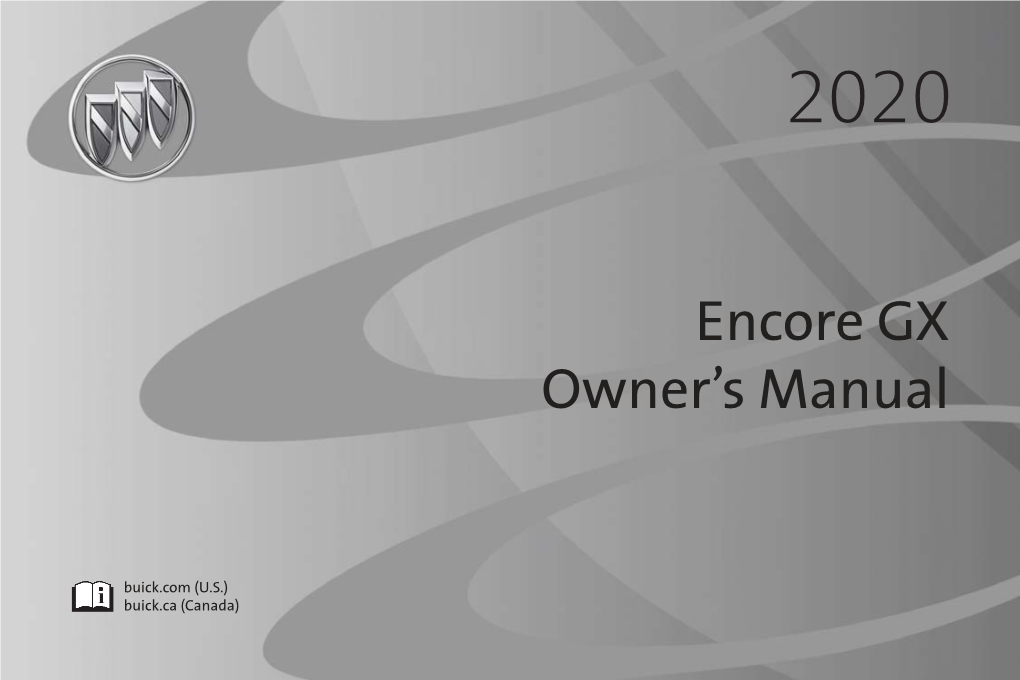 2020 Buick Encore GX Owner's Manual