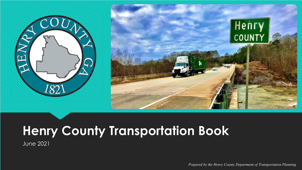 Henry County Transportation Book June 2021