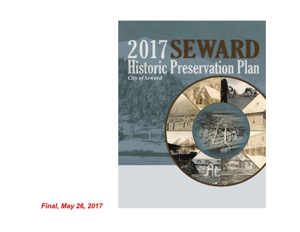 2017 Historic Preservation Plan