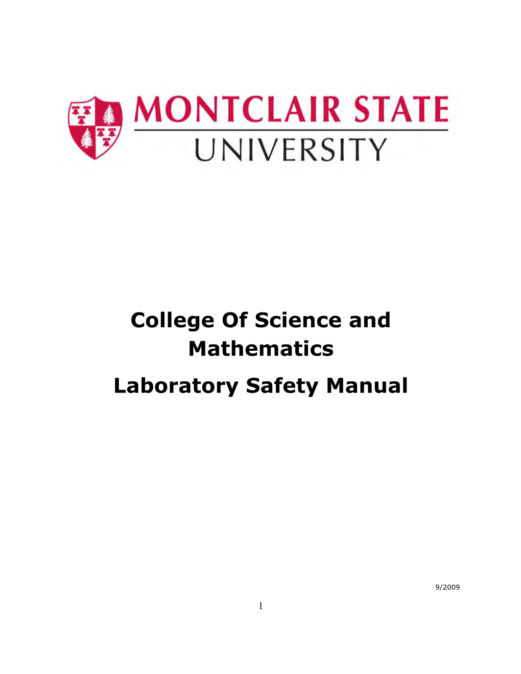 Laboratory Safety Manual