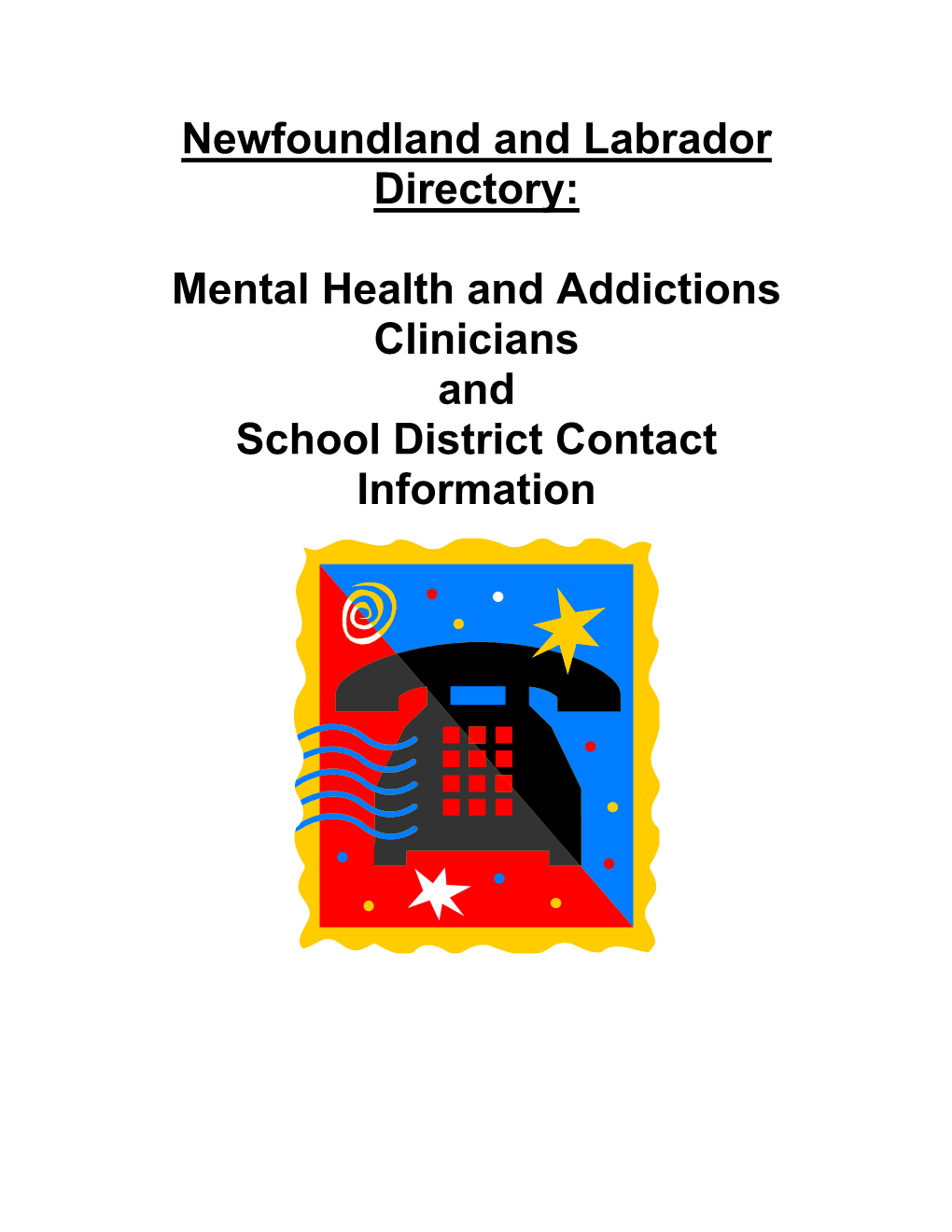 Mental Health and Addictions Clinicians Directory