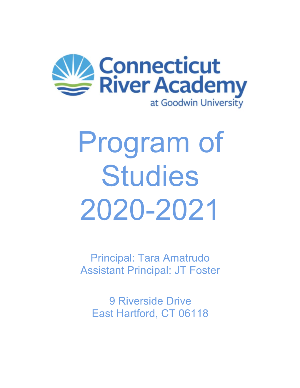 Program of Studies 2020-2021