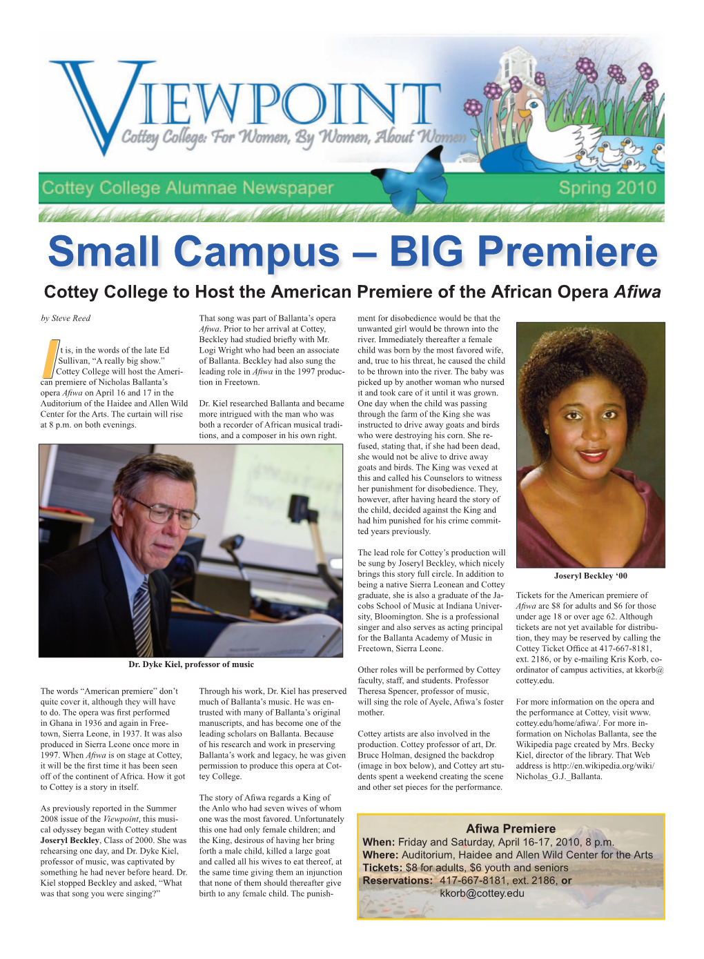 Small Campus – BIG Premiere