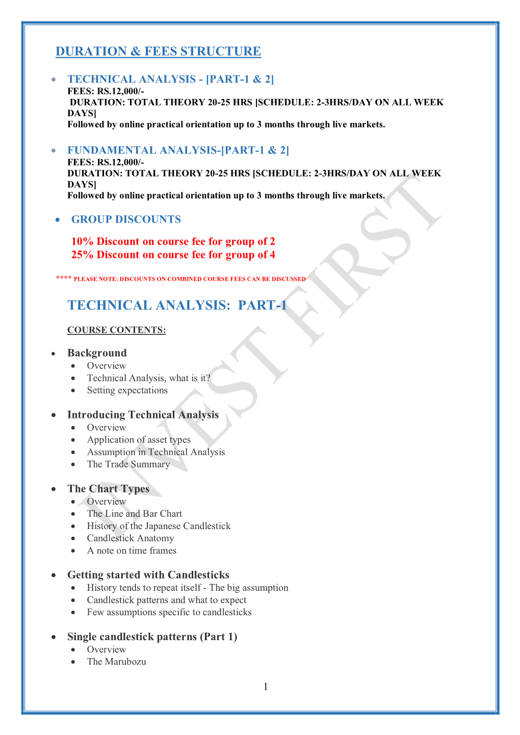 Technical Analysis