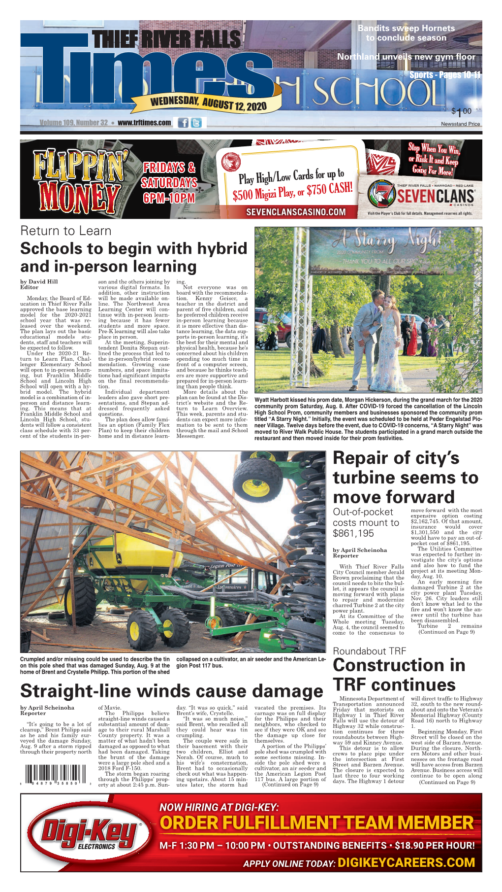 Thief River Falls Times Wednesday, August 12, 2020