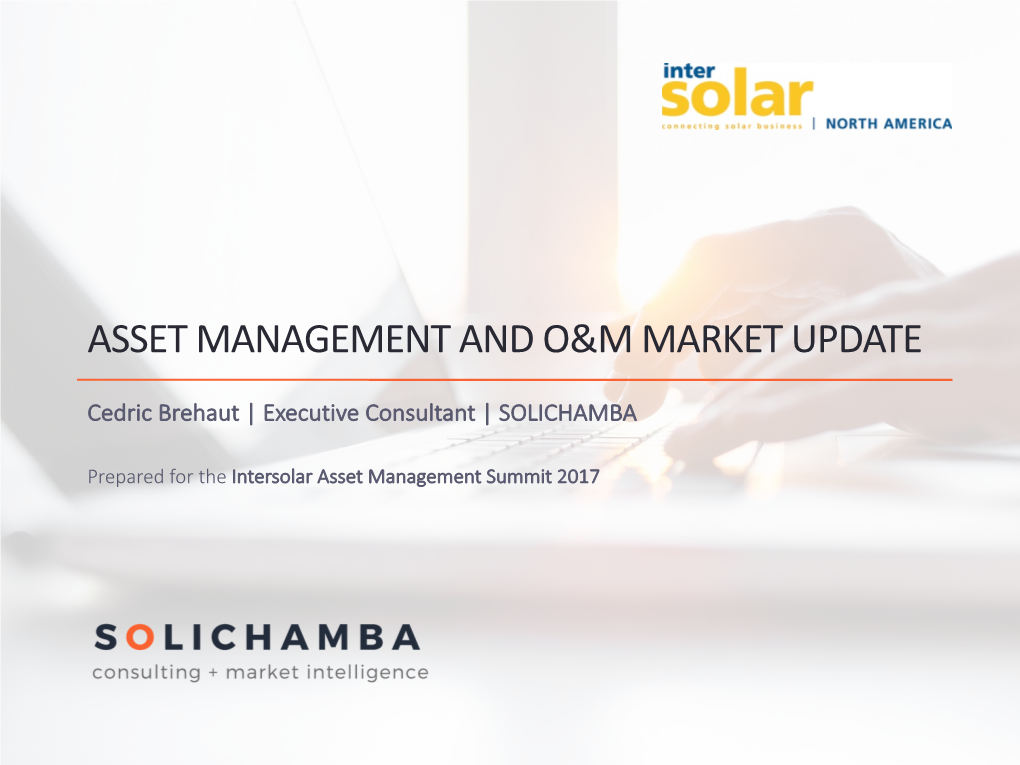 SOLICHAMBA AM and O&M Market Update [FINAL3]