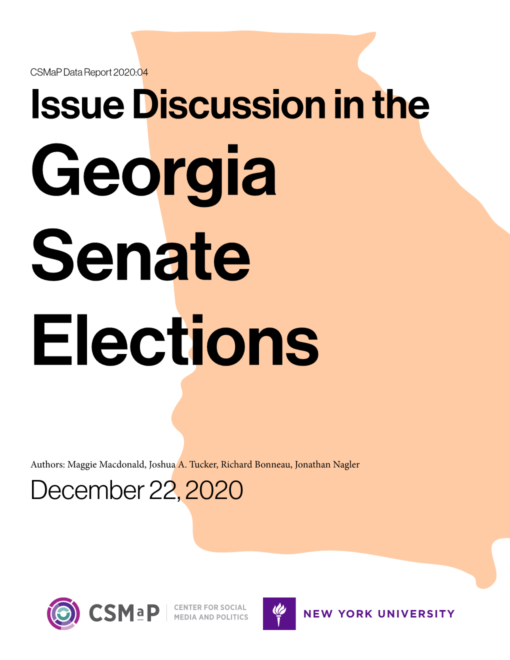 Issue Discussion in the Georgia Senate Elections