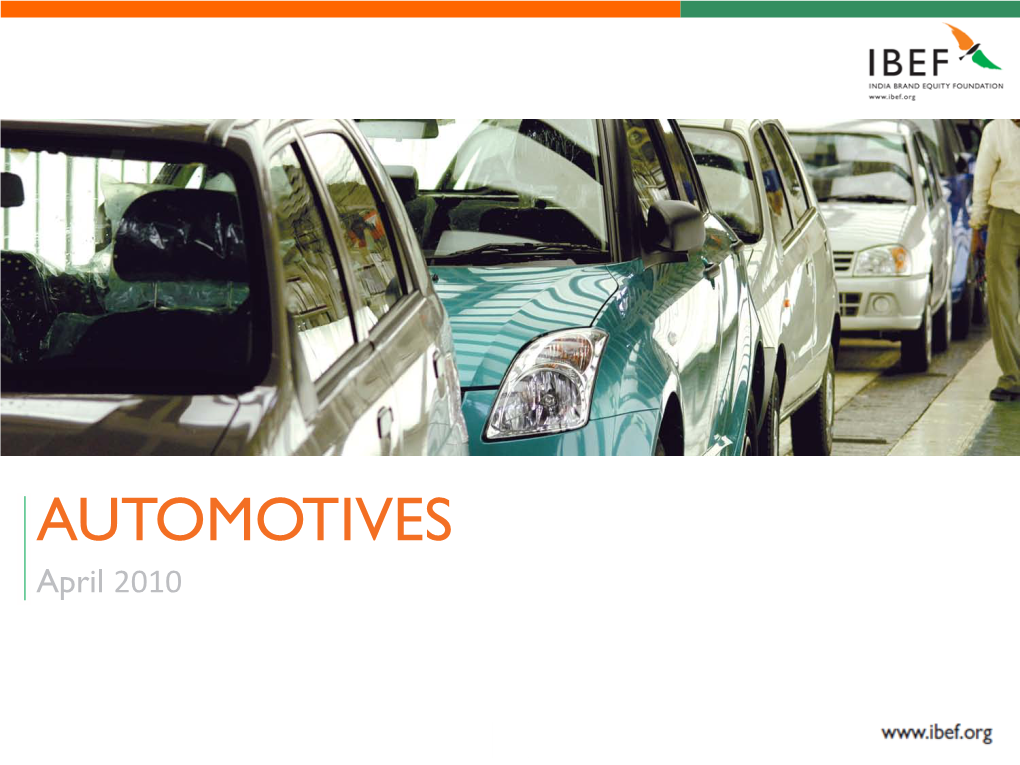 AUTOMOTIVES April 2010