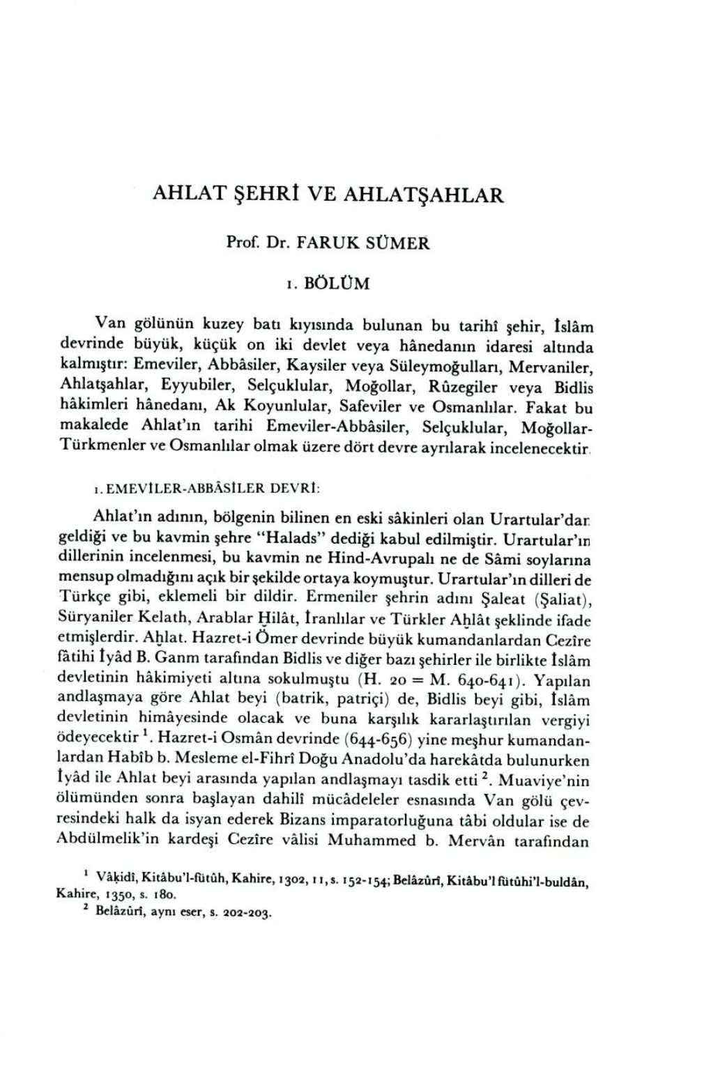 Ehri Ve Ahlat~Ahlar