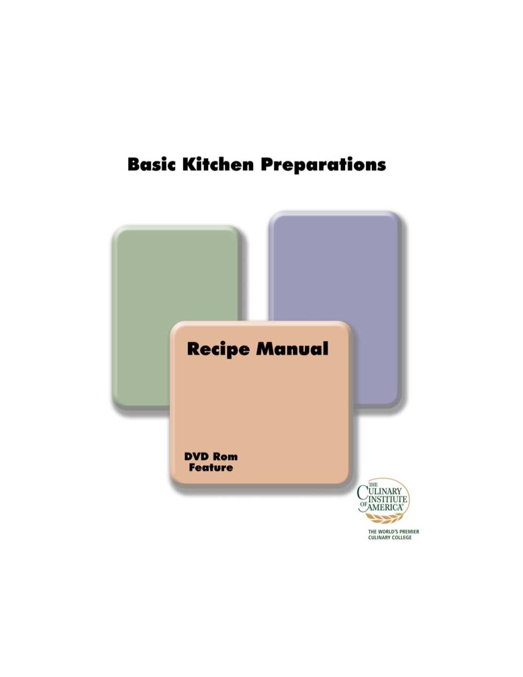 Basic Kitchen Preparation Recipes DVD.Pdf