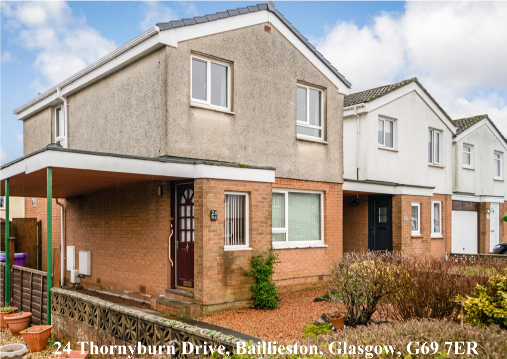 24 Thornyburn Drive, Baillieston, Glasgow, G69