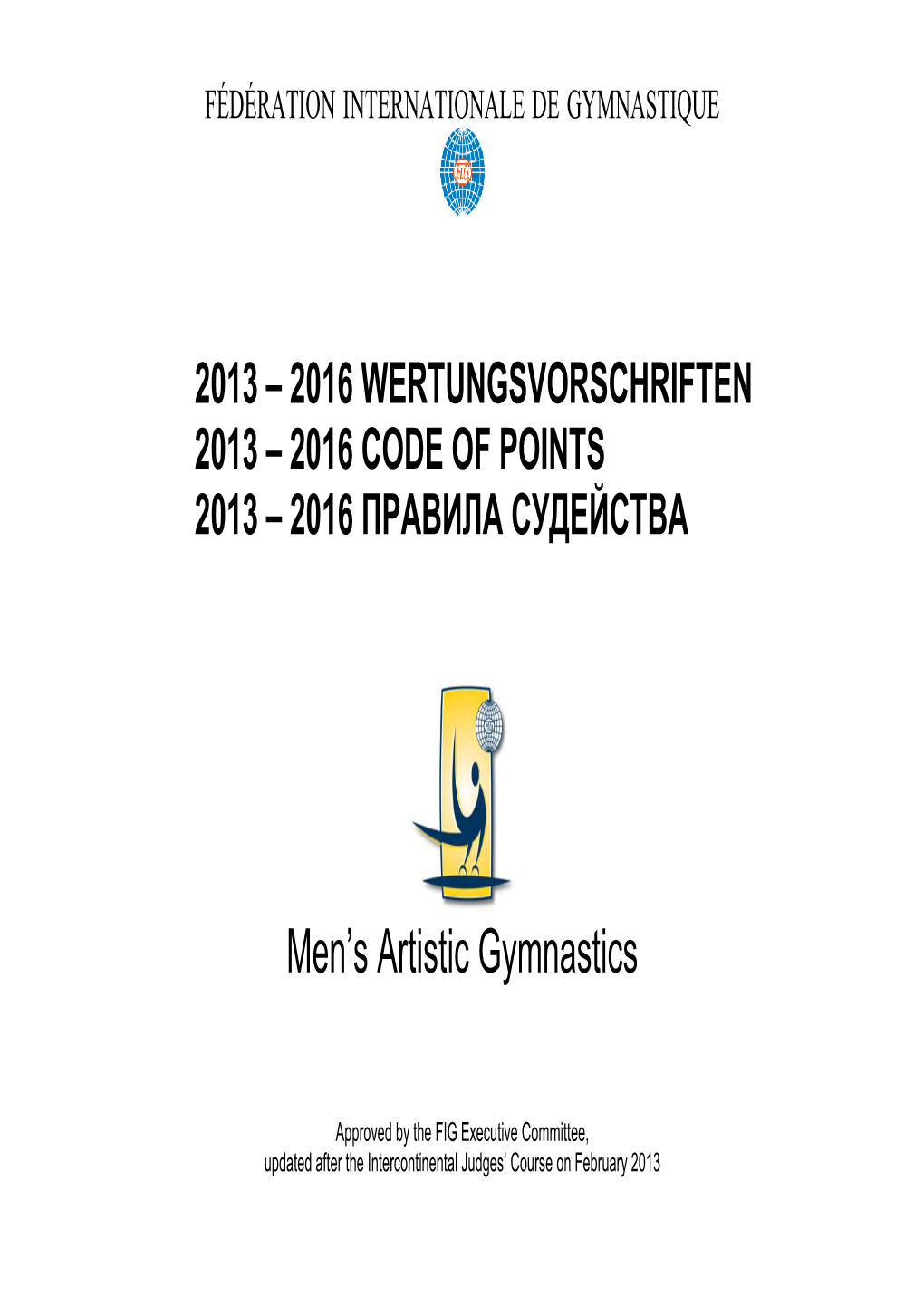 Men's Artistic Gymnastics