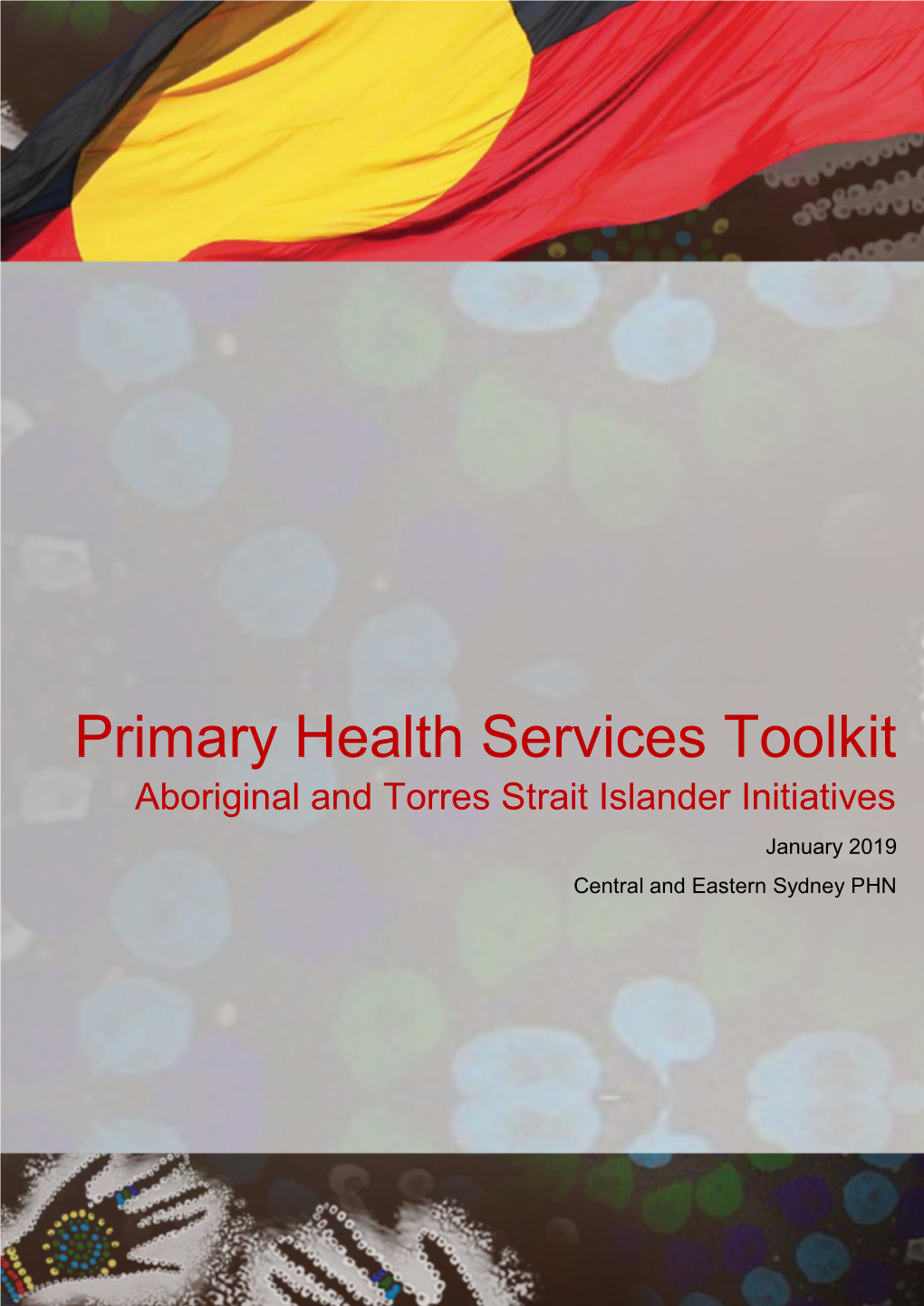 Primary Health Services Toolkit Aboriginal and Torres Strait Islander Initiatives January 2019 Central and Eastern Sydney PHN