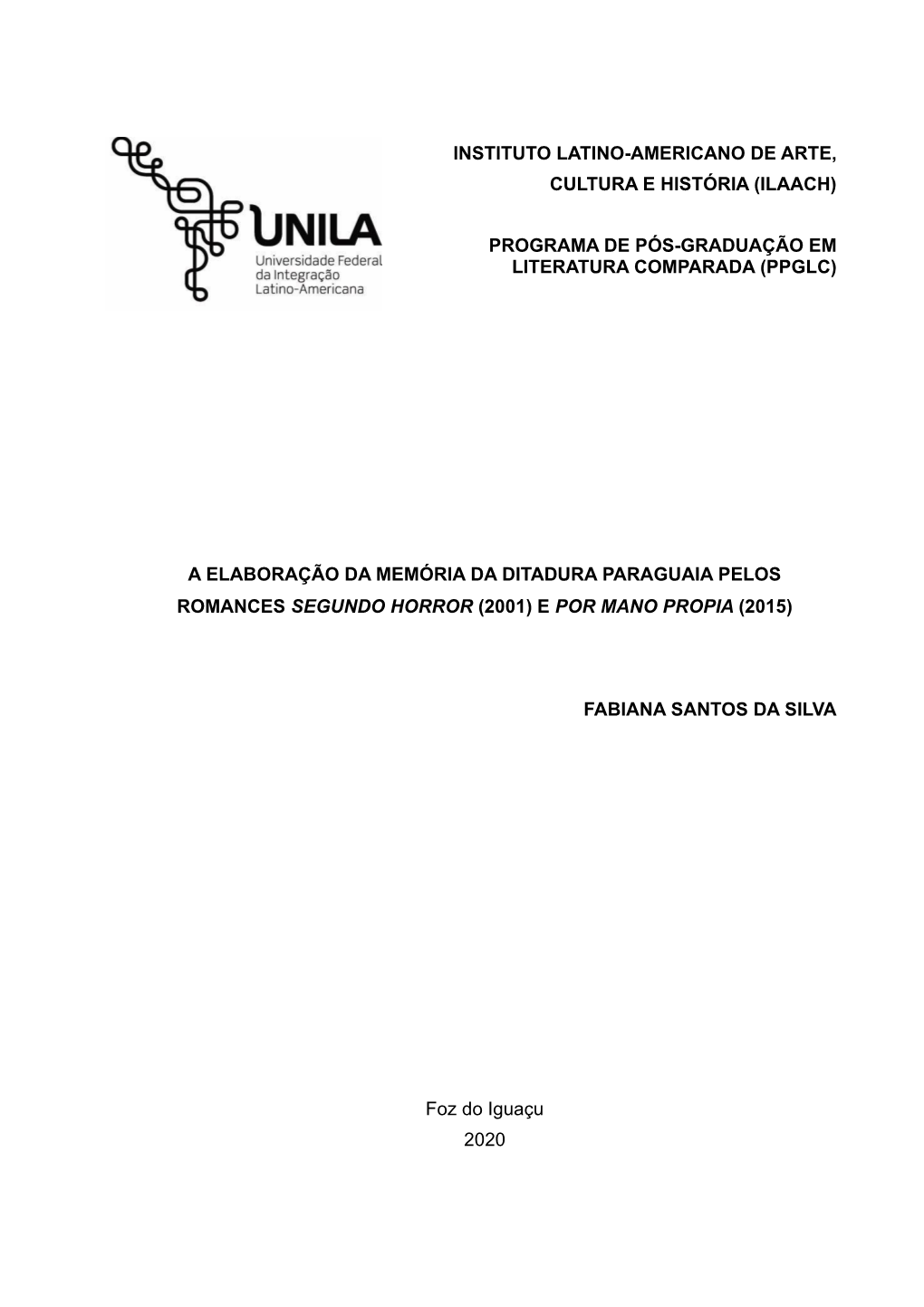 Instituto Latino-Americano De Arte, Cultura E História (Ilaach)