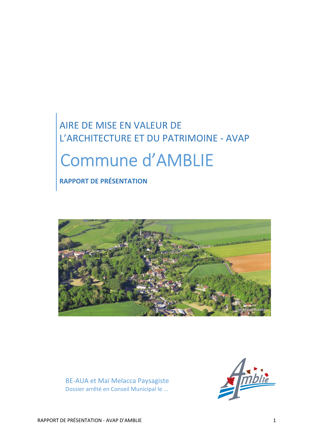 Commune D'amblie