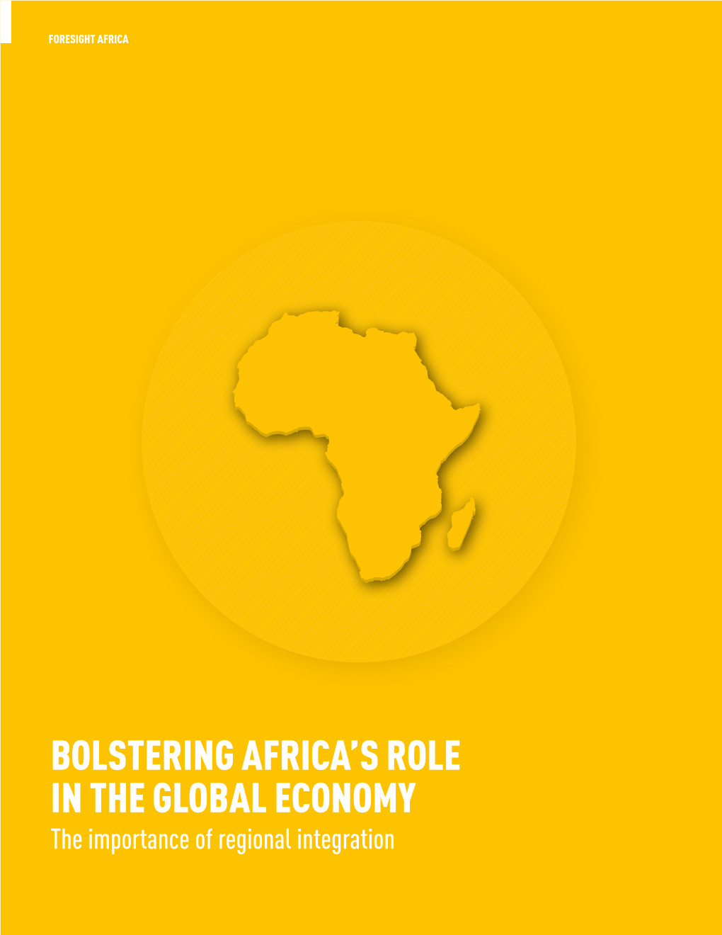 Bolstering Africa's Role in the Global Economy