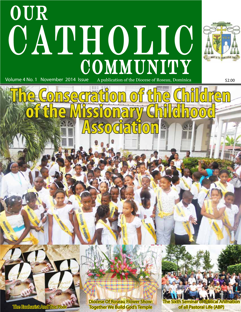 The Consecration of the Children of the Missionary Childhood Association