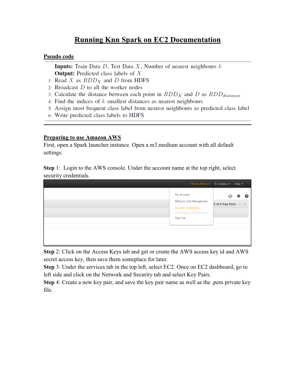 Running Spark on EC2 Documentation