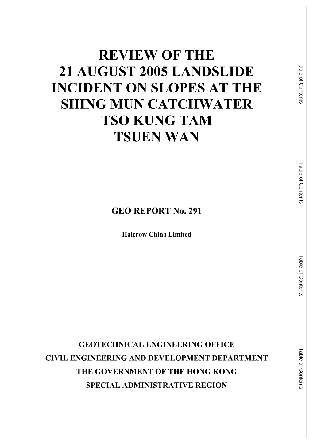 GEO REPORT No. 291