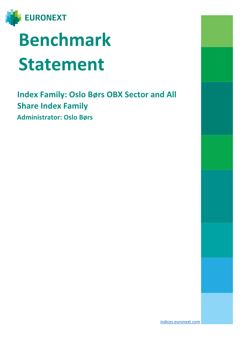 Benchmark Statement