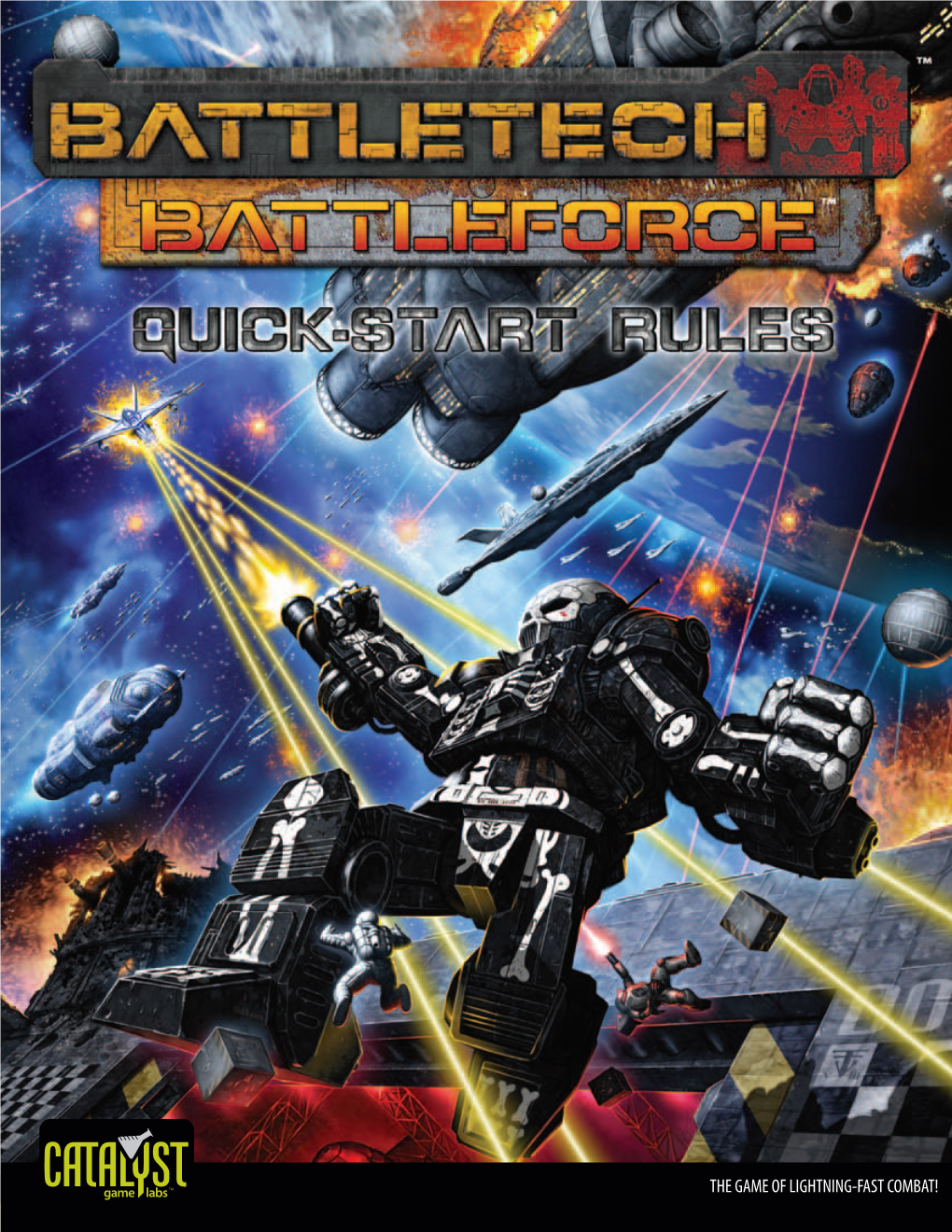 Battleforce Quick-Start Rules Contains Several Playing Pieces (See Called Phases