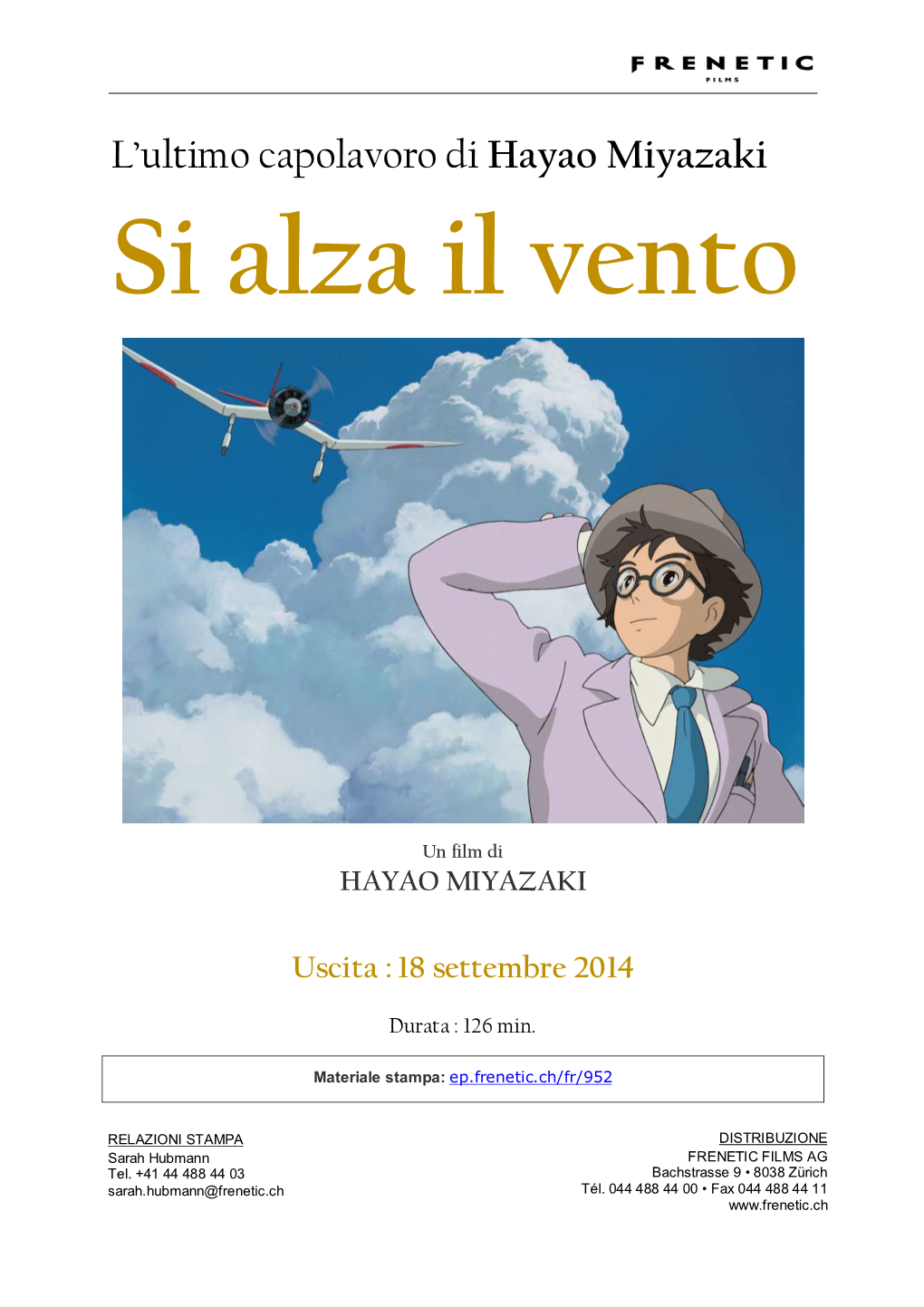 L'ultimo Capolavoro Di Hayao Miyazaki