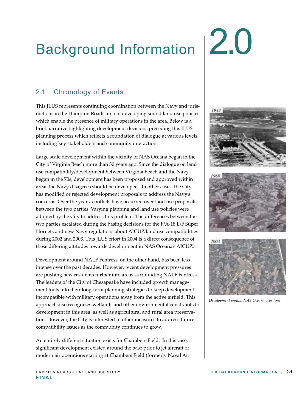 Background Information 2.0