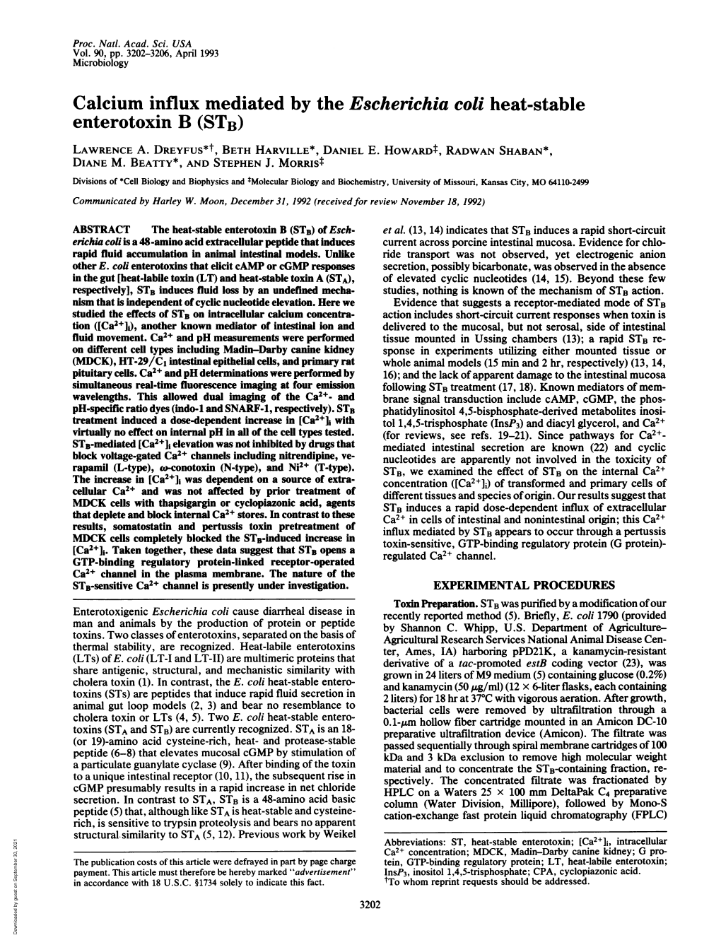 Enterotoxin B (STB) LAWRENCE A