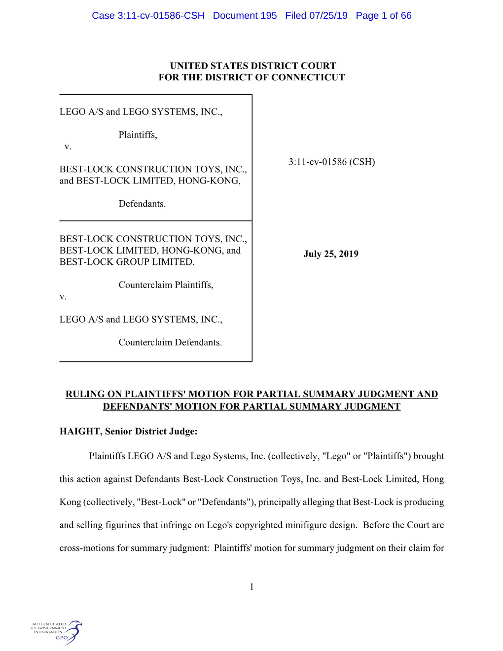 United States District Court for the District of Connecticut