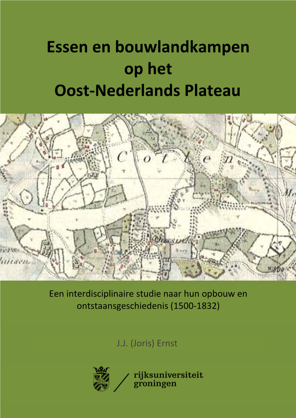 Essen En Bouwlandkampen Op Het Oost-Nederlands Plateau