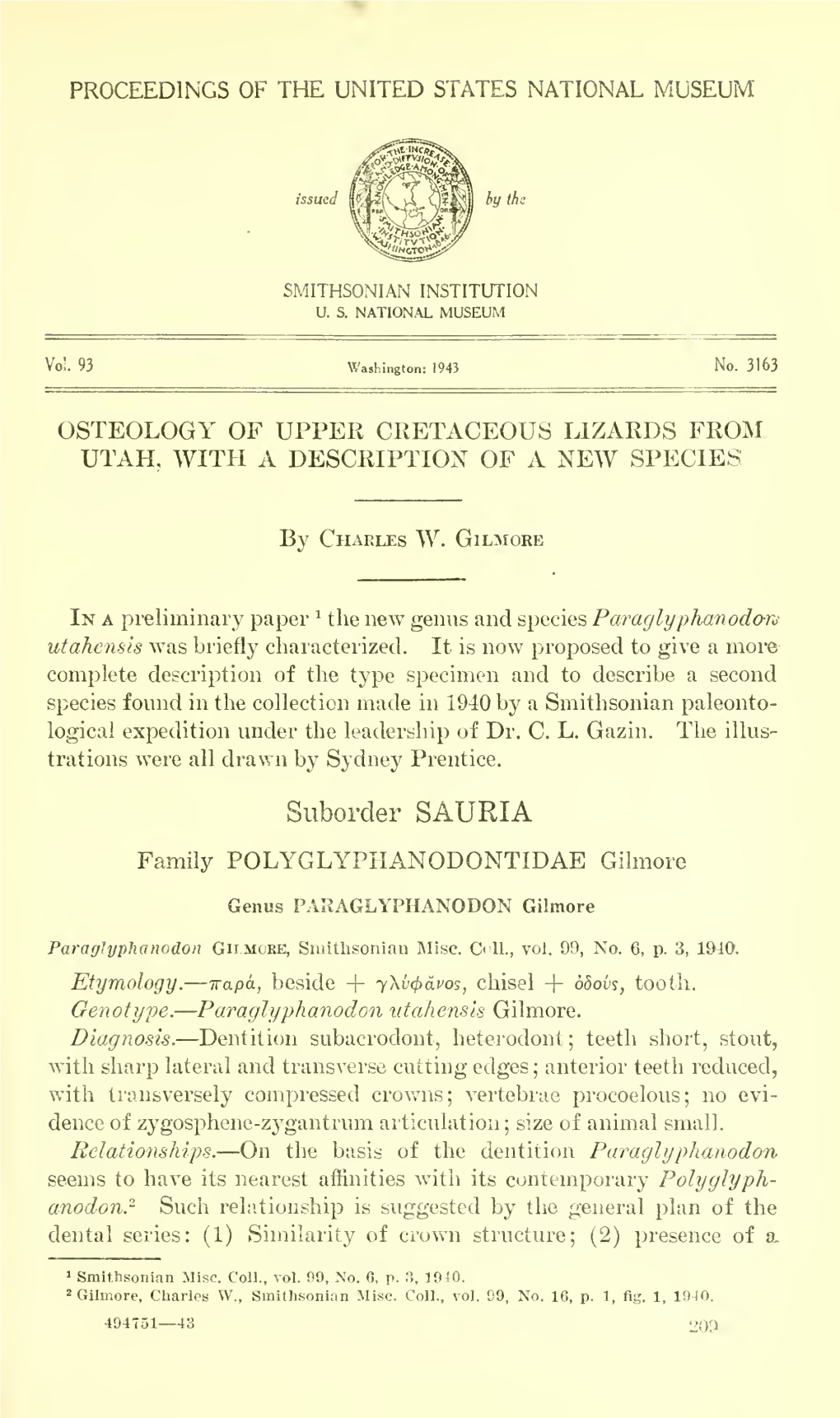 Proceedings of the United States National Museum