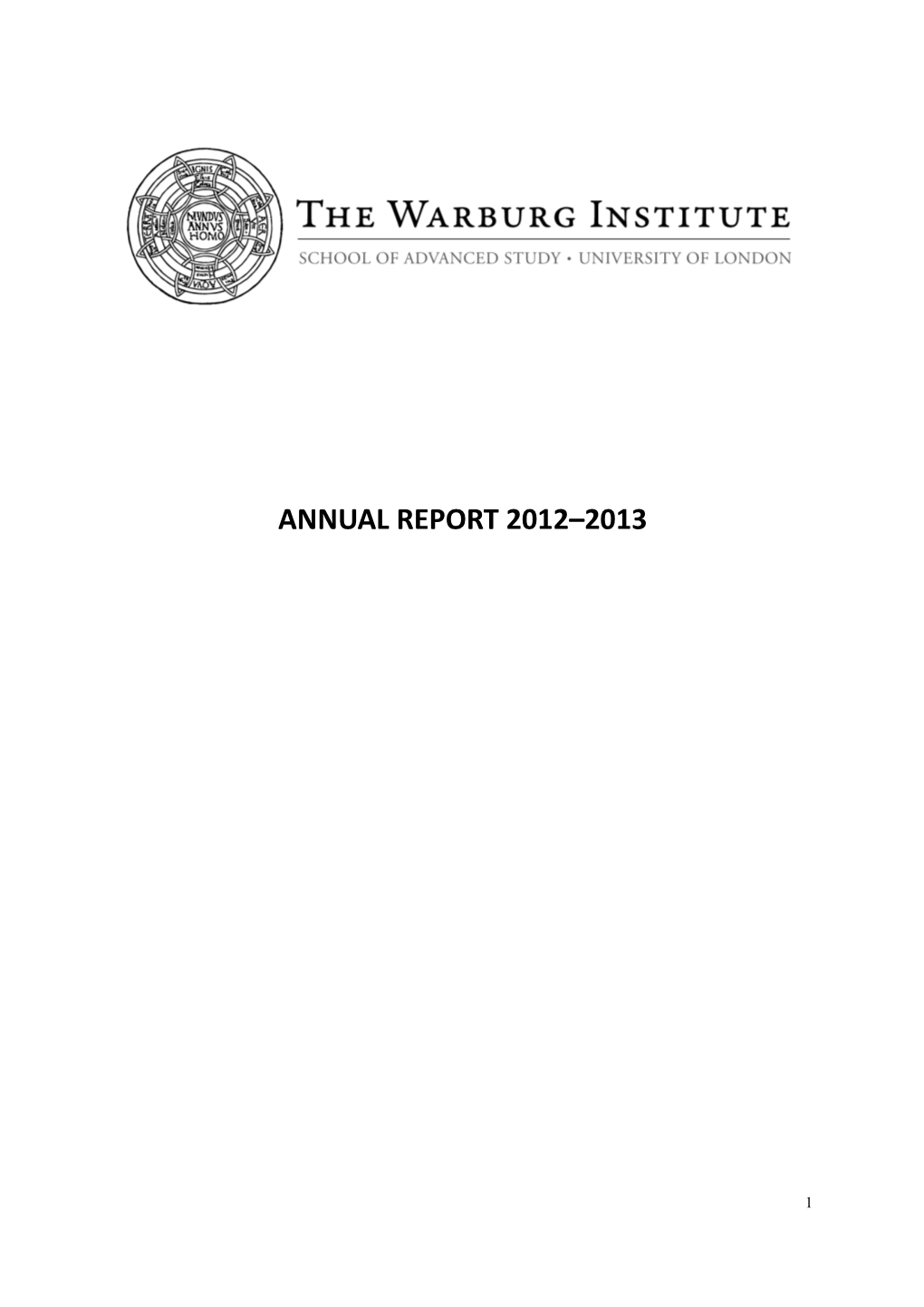 Annual Report 2012–2013