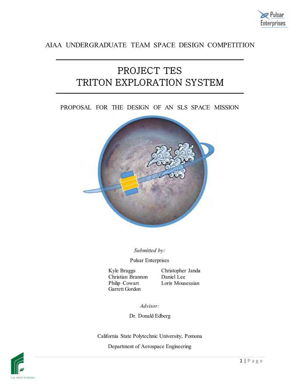 Project Tes Triton Exploration System