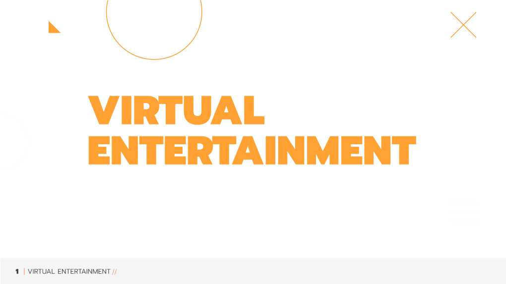 Virtual Entertainment Brochure