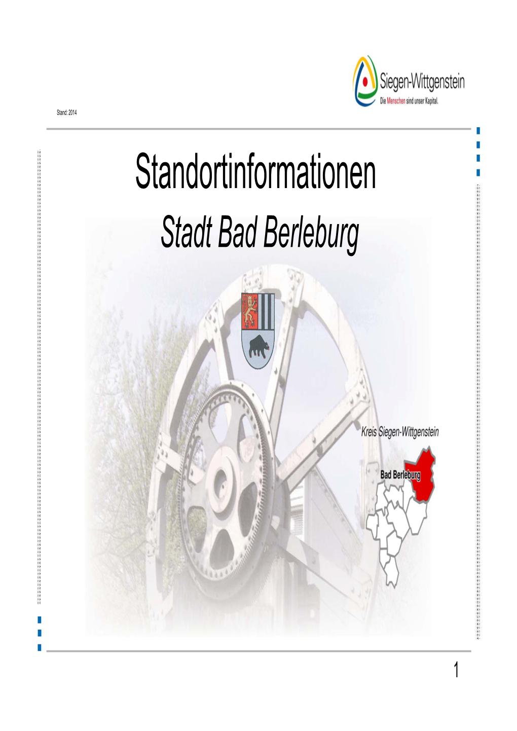 Standortinformationen Stadt Bad Berleburg