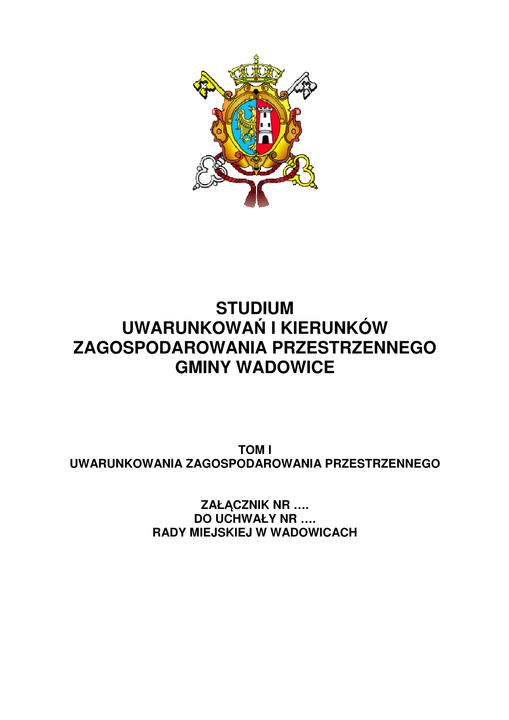 Studium Uwarunkowań I Kierunków