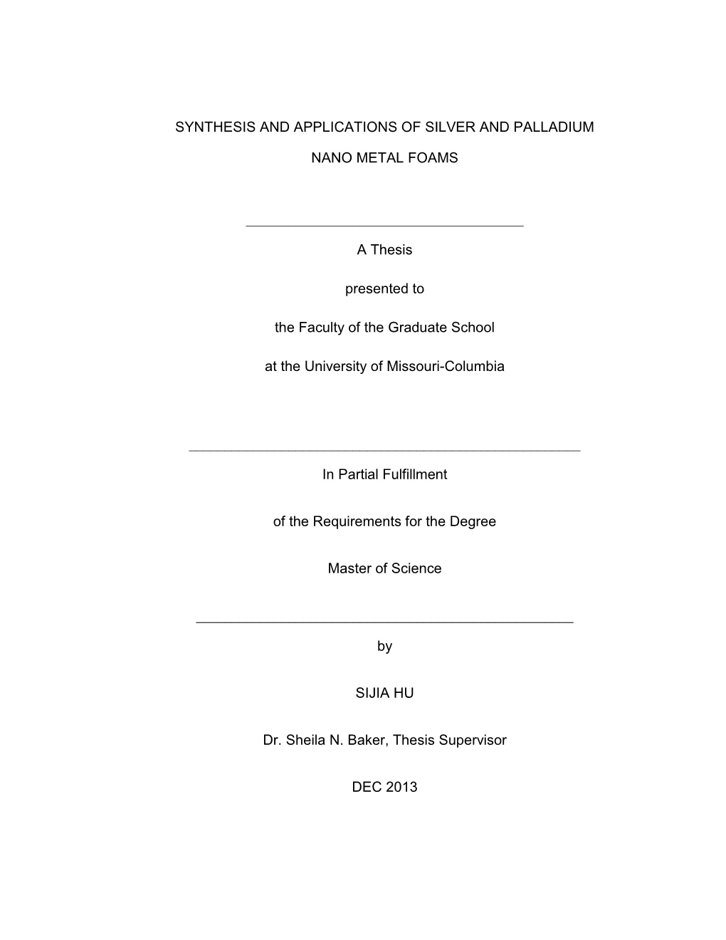 Synthesis and Applications of Silver and Palladium Nano