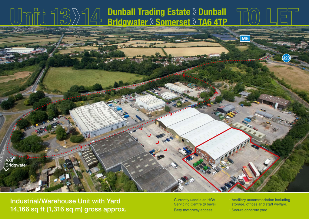 Dunball Trading Estate Dunball Bridgwater Somerset TA6 4TP