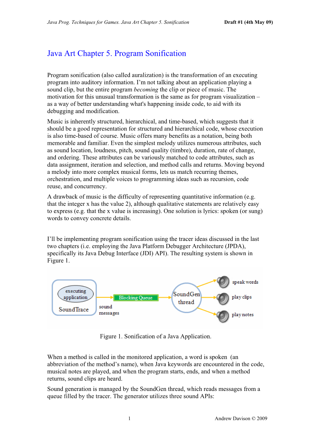 Java Art Chapter 5. Program Sonification