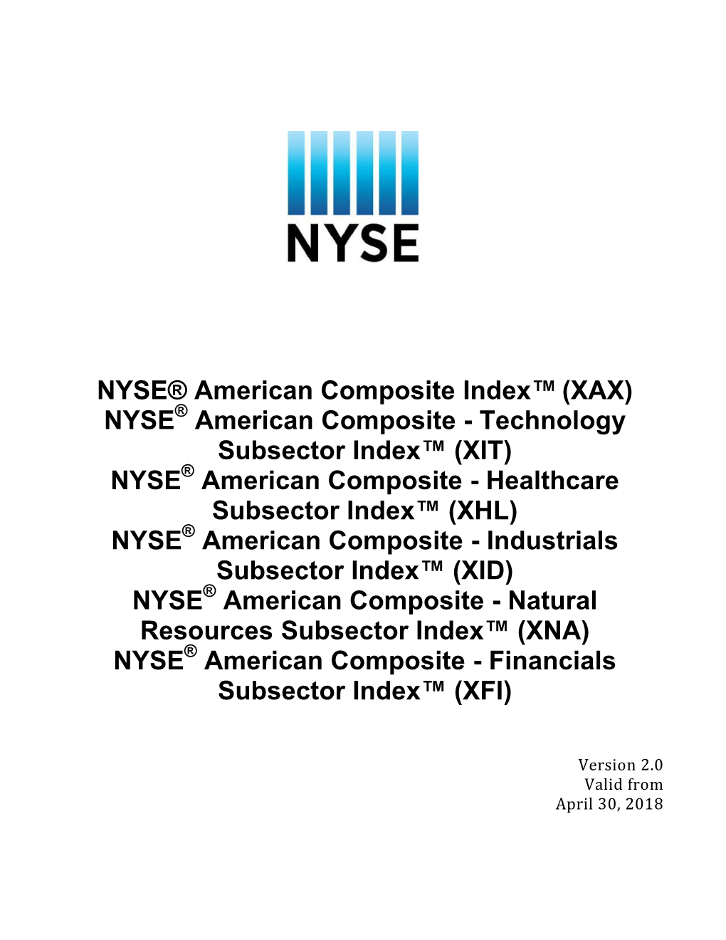 (XAX) NYSE American Composite