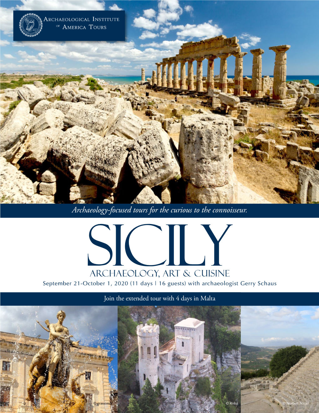 Sicily: Archaeology, Art & Cuisine